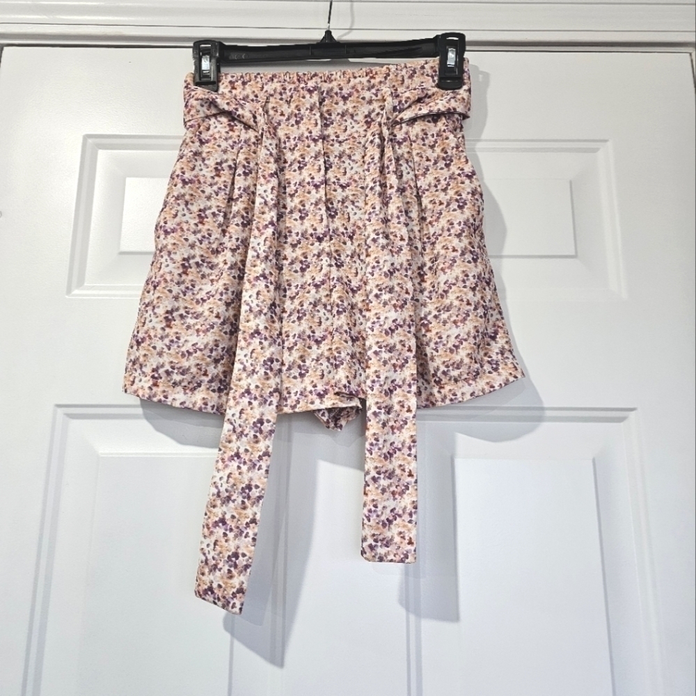 ZARA floral skirt size small